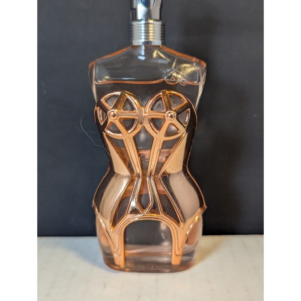 1990s Jean-Paul Gaultier Rock Star Copper Corset Parfum Perfume France 1 Oz.